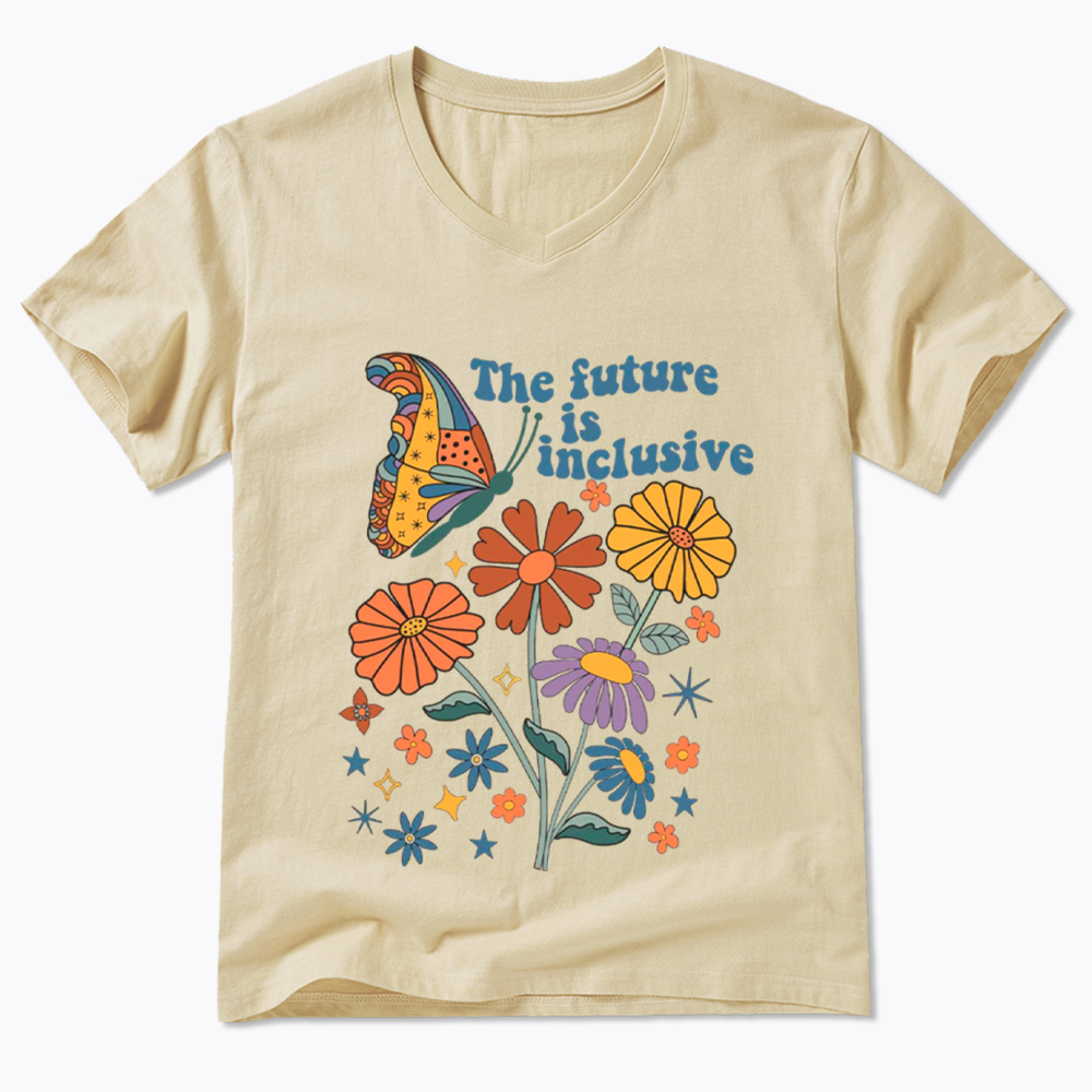 The Future is Inclusive V-Neck Classic T-Shirt