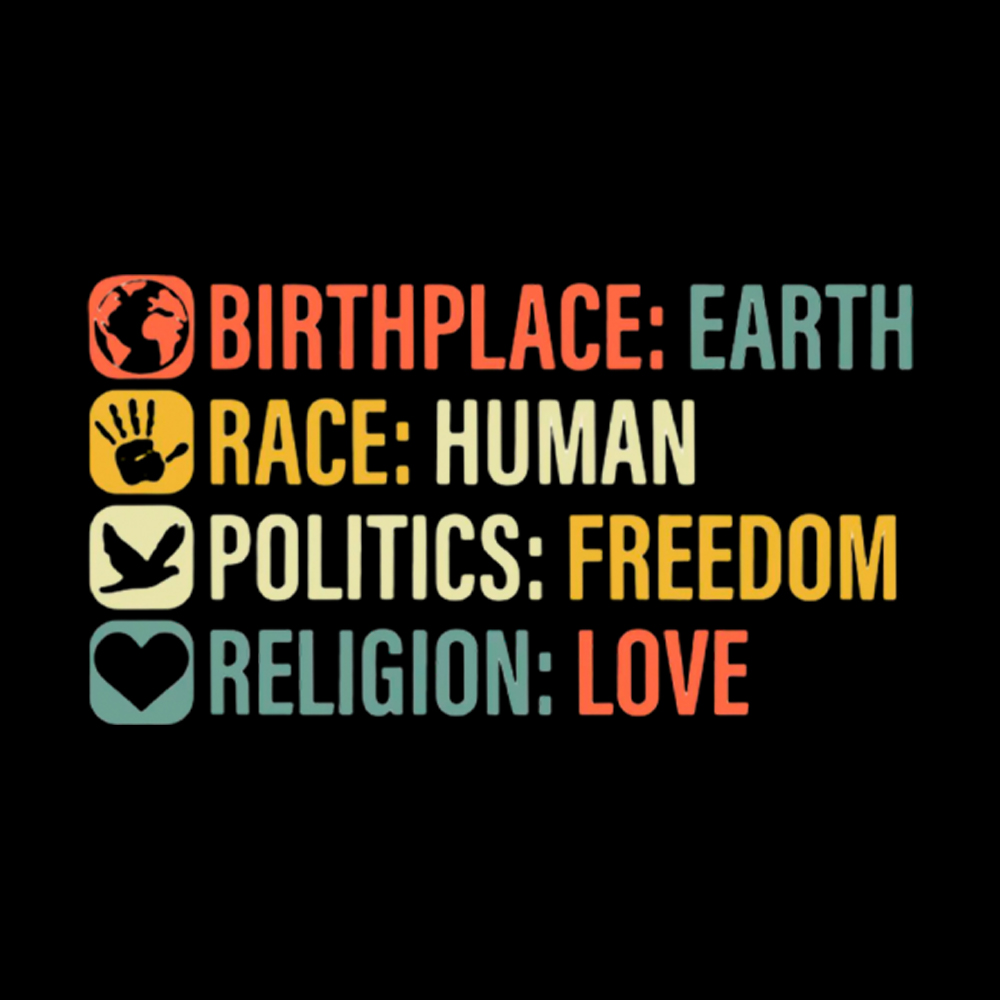 Equality, BLM, Human Rights Washed T-Shirt