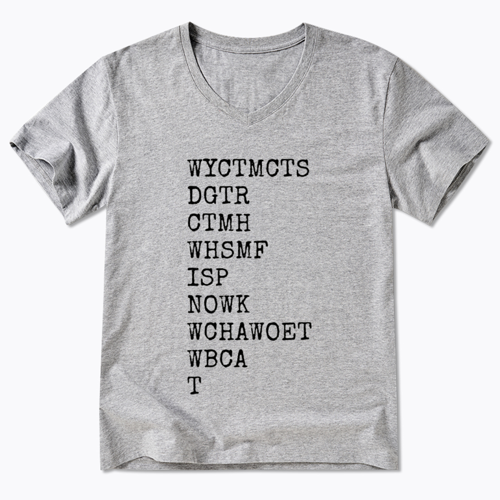 Will You Come To My Cottage This Summer V-Neck Classic T-Shirt