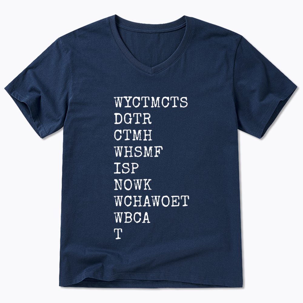Will You Come To My Cottage This Summer V-Neck Classic T-Shirt