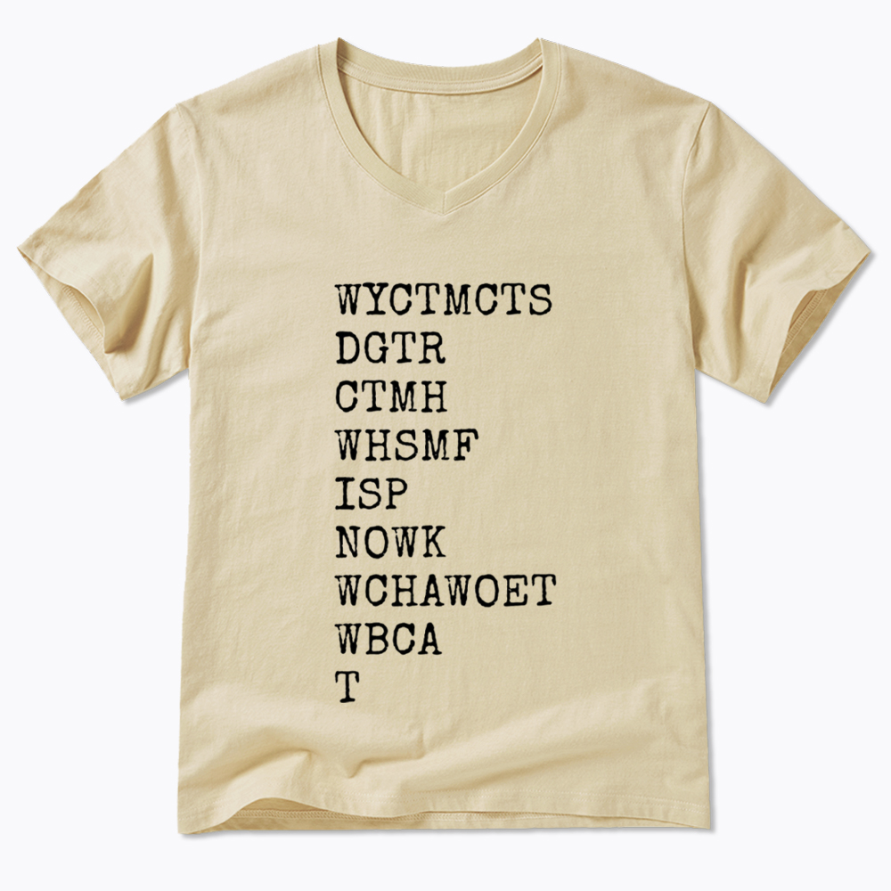 Will You Come To My Cottage This Summer V-Neck Classic T-Shirt