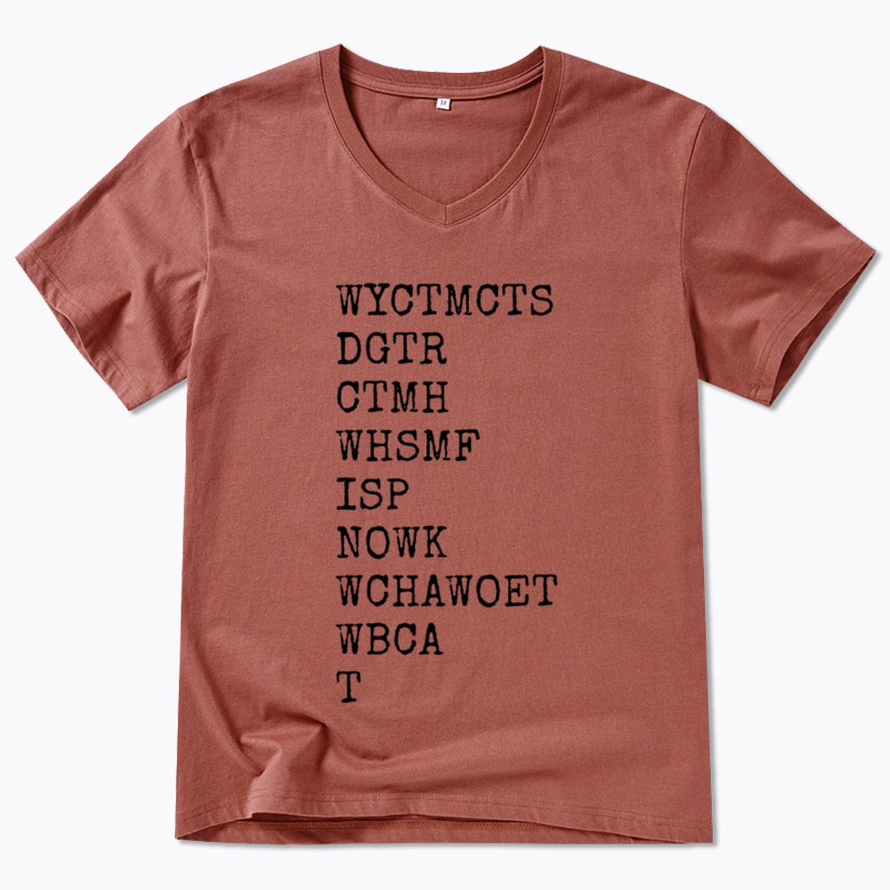 Will You Come To My Cottage This Summer V-Neck Classic T-Shirt