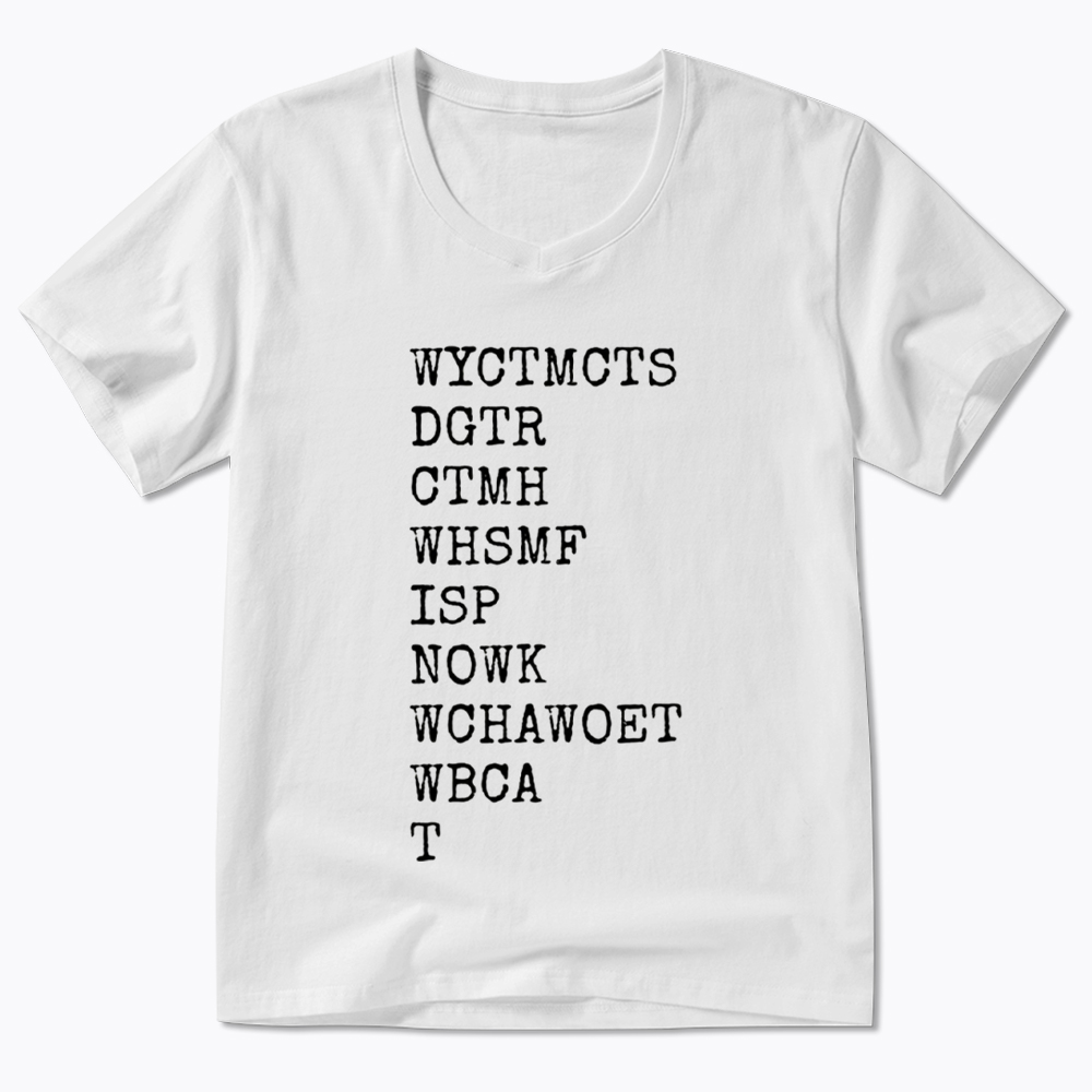 Will You Come To My Cottage This Summer V-Neck Classic T-Shirt