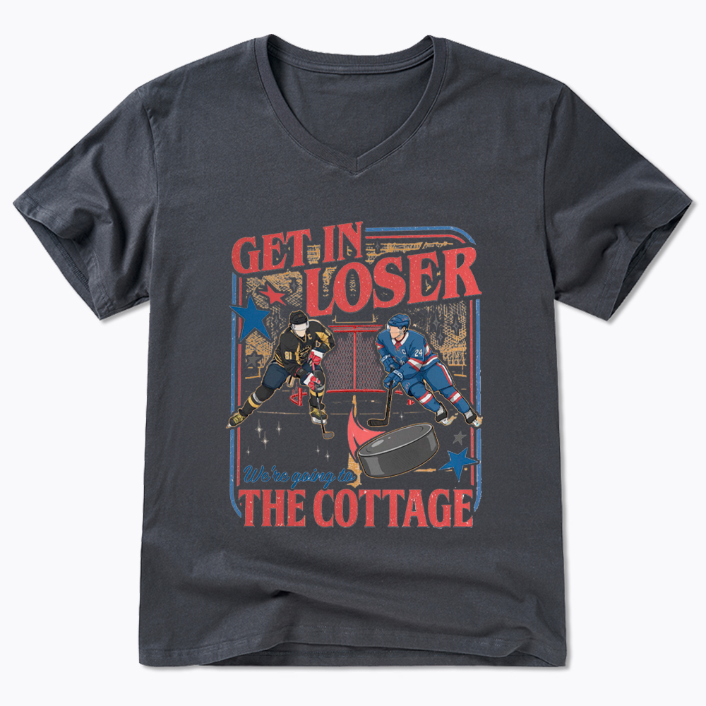 Get In Loser V-Neck Classic T-Shirt