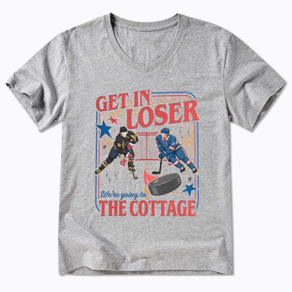 Get In Loser V-Neck Classic T-Shirt