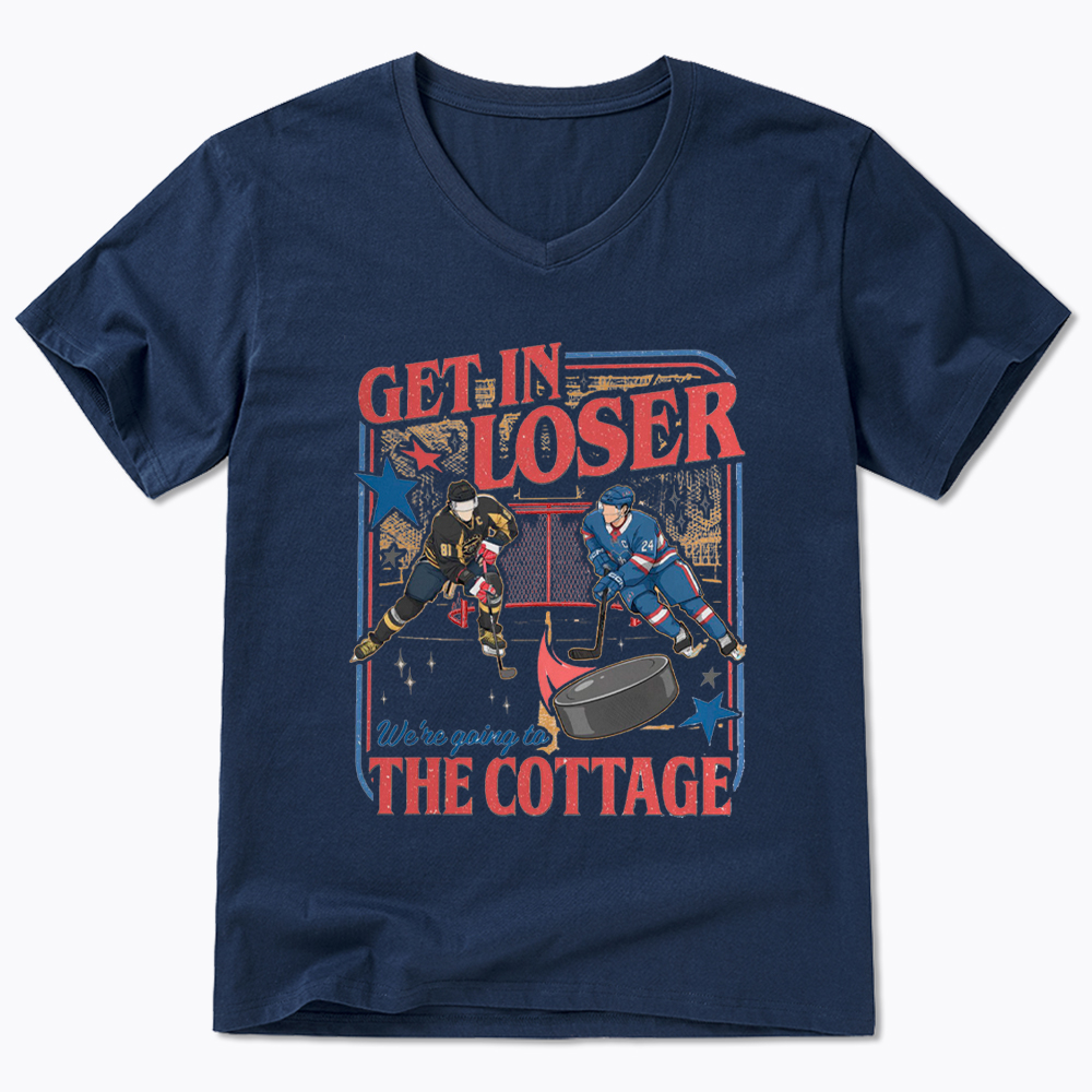 Get In Loser V-Neck Classic T-Shirt