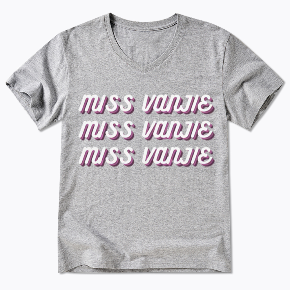 Miss Vanjie V-Neck Classic T-Shirt