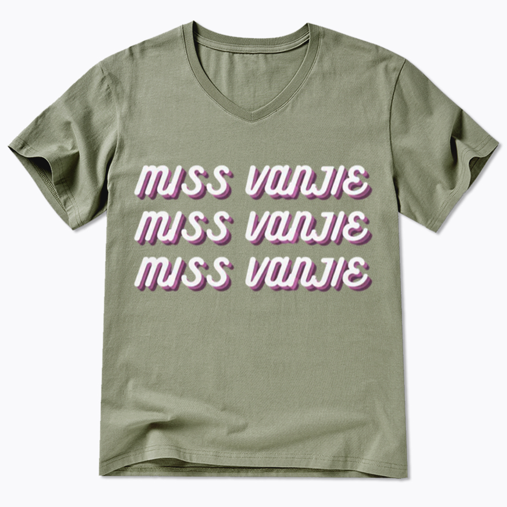 Miss Vanjie V-Neck Classic T-Shirt