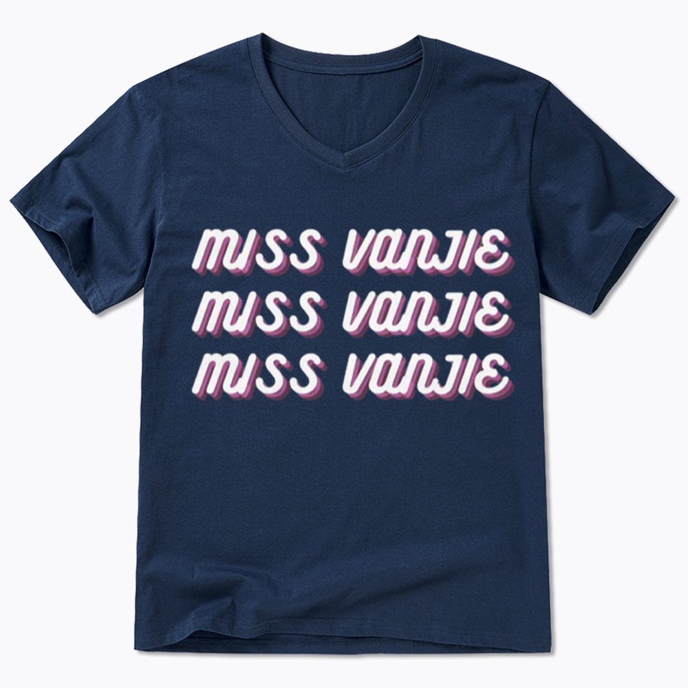 Miss Vanjie V-Neck Classic T-Shirt