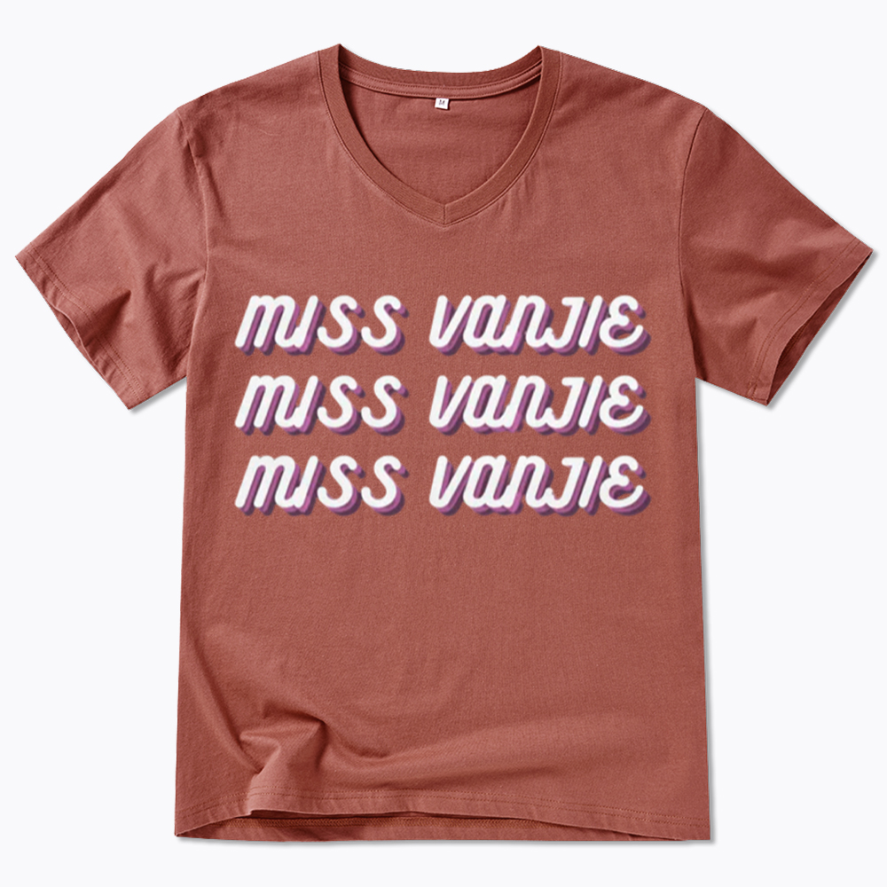 Miss Vanjie V-Neck Classic T-Shirt