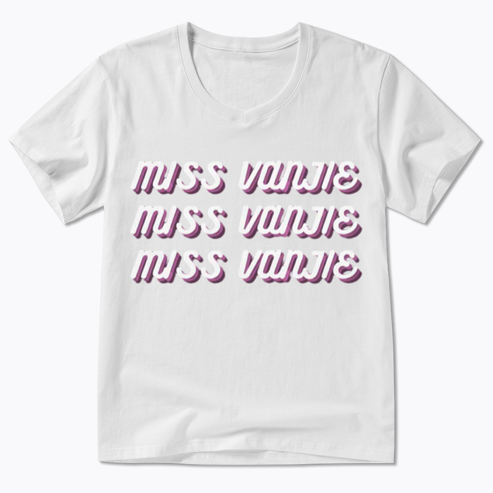 Miss Vanjie V-Neck Classic T-Shirt