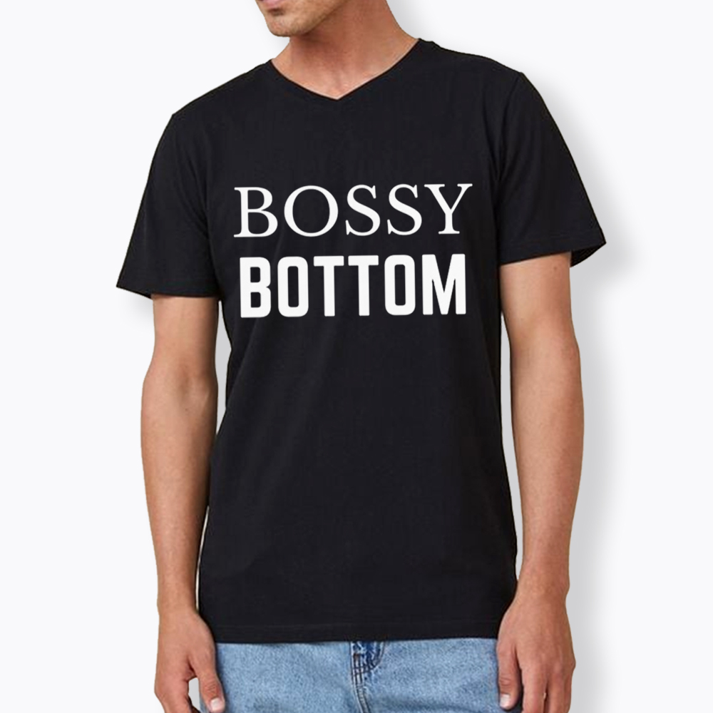 Bossy Bottom V-Neck Classic T-Shirt