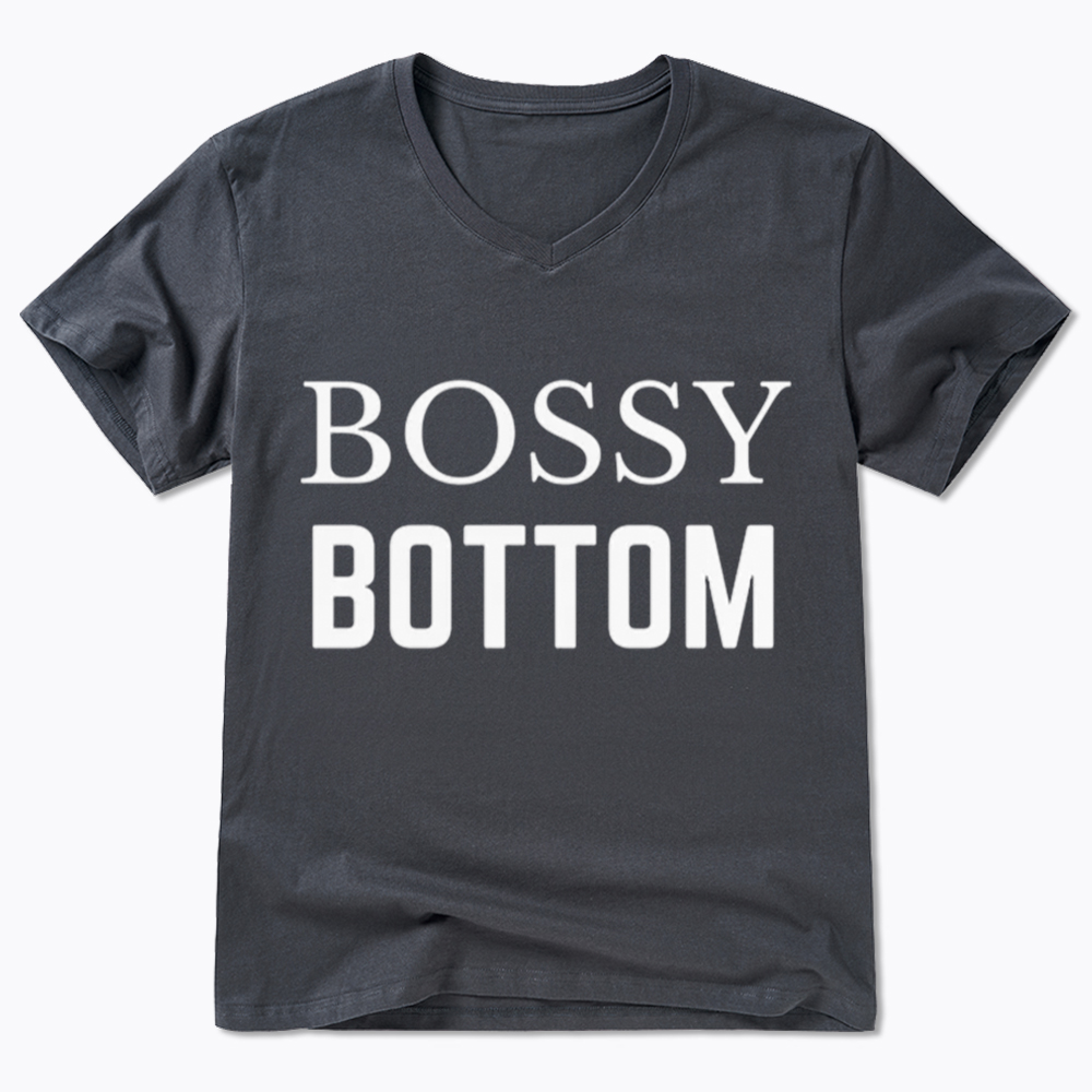 Bossy Bottom V-Neck Classic T-Shirt
