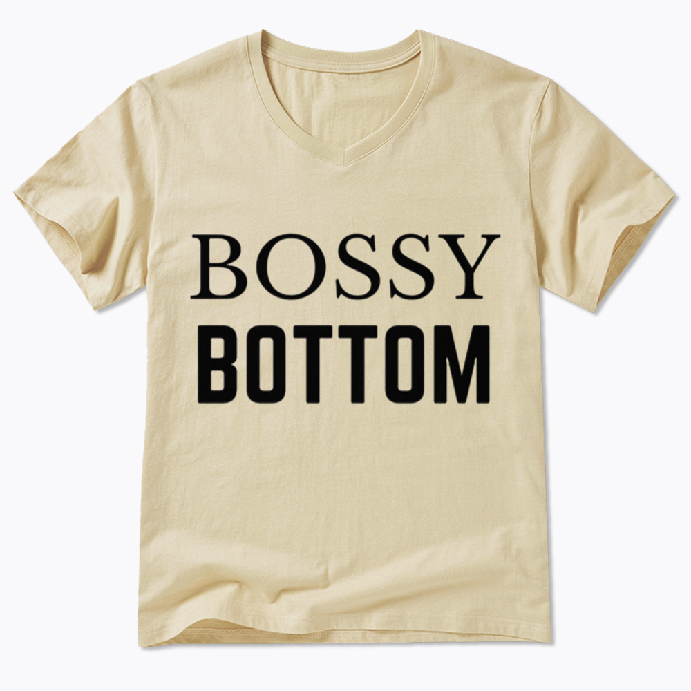 Bossy Bottom V-Neck Classic T-Shirt