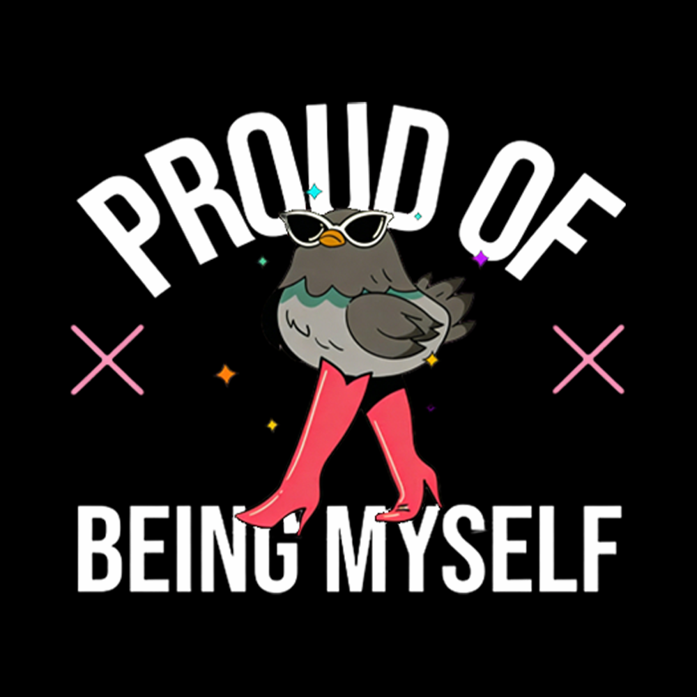 Proud Of Being Myself Off Shoulder T-shirts