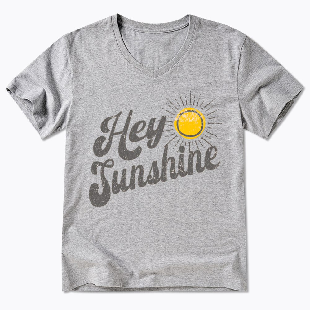 Be Kind Hey Sunshine V-Neck Classic T-Shirt