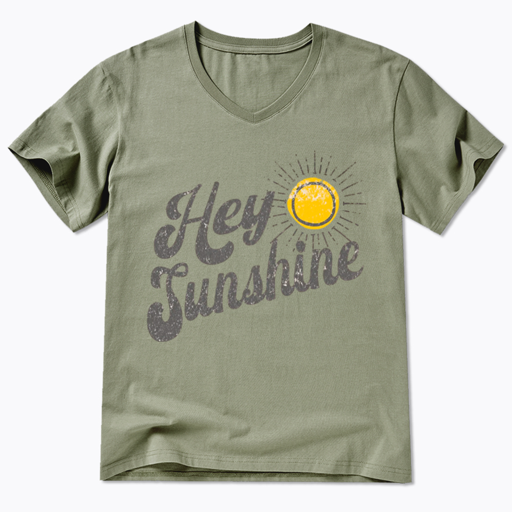 Be Kind Hey Sunshine V-Neck Classic T-Shirt