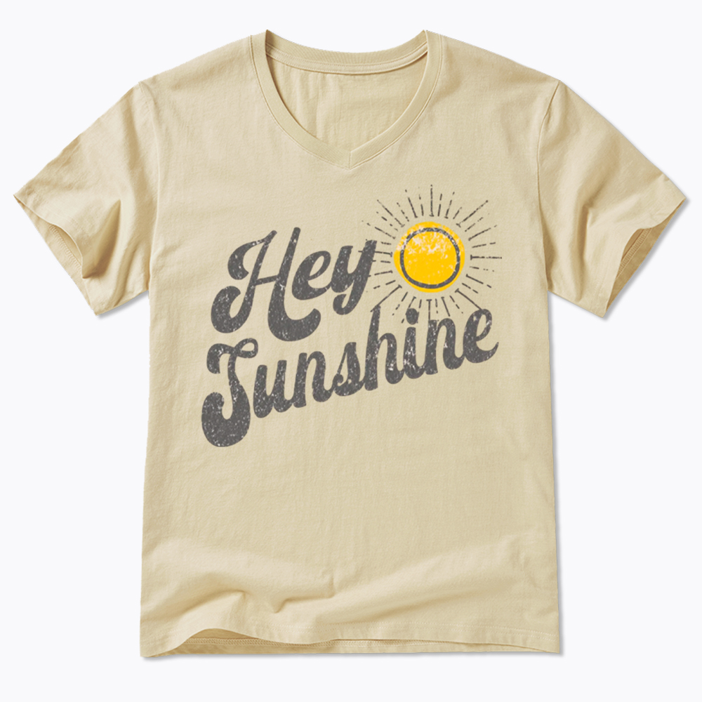 Be Kind Hey Sunshine V-Neck Classic T-Shirt