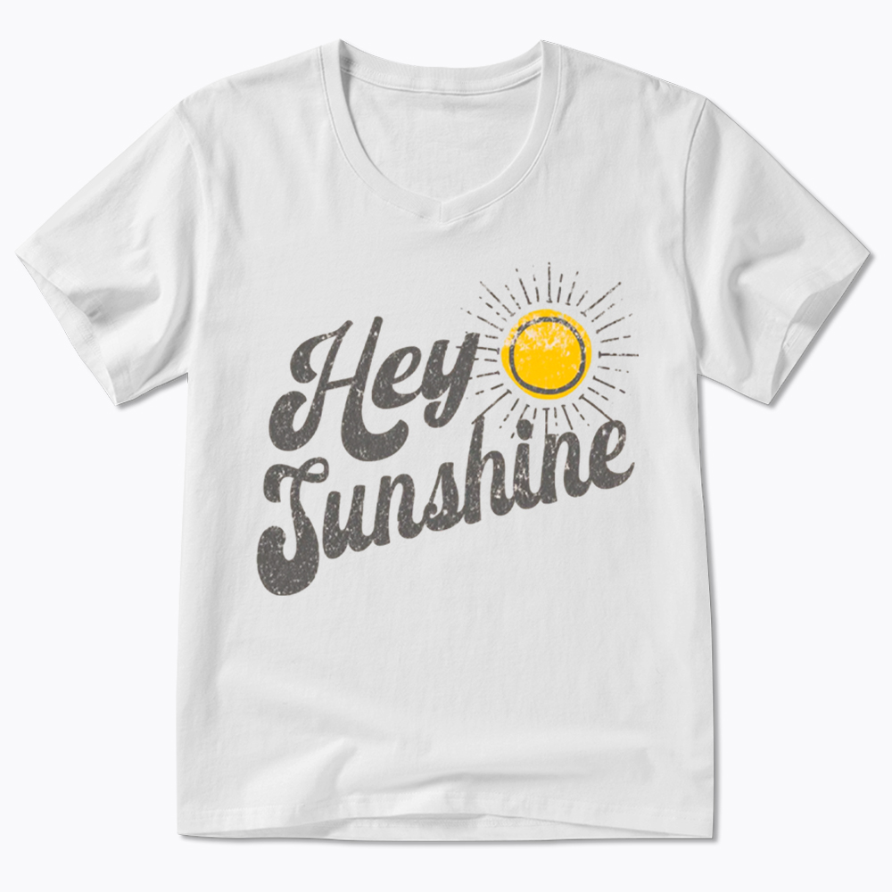 Be Kind Hey Sunshine V-Neck Classic T-Shirt