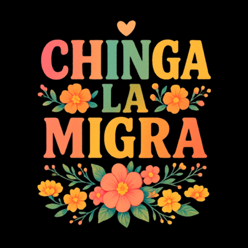 Chinga La Migra Washed T-Shirt