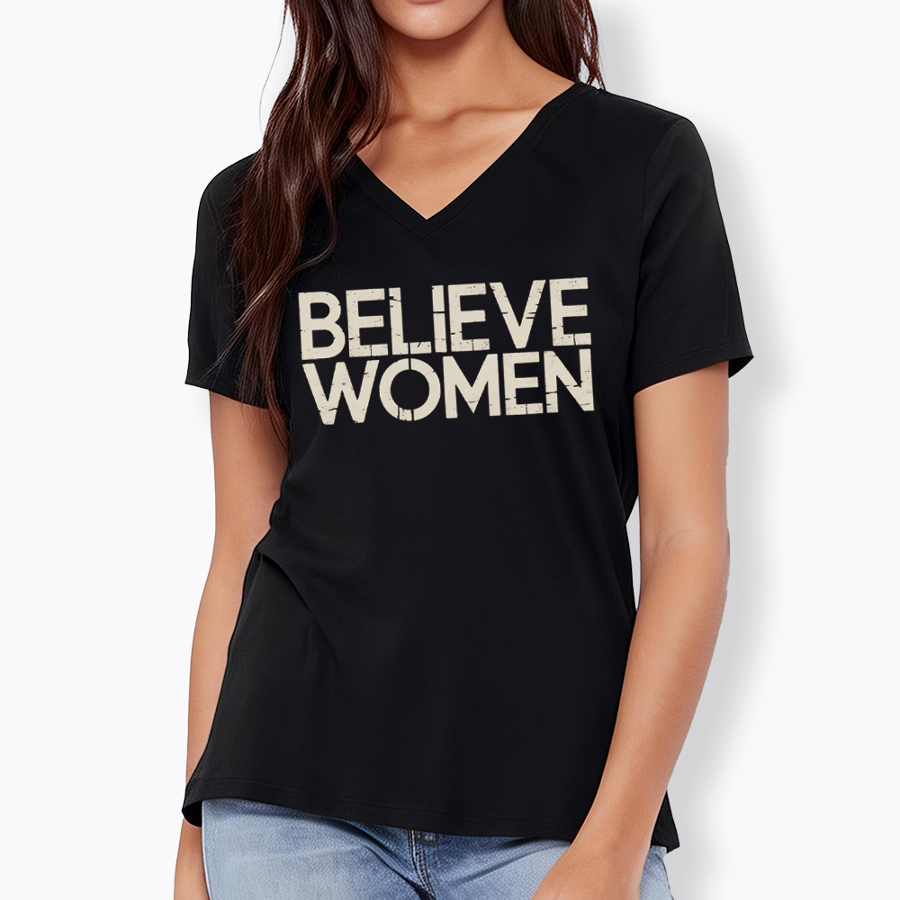 No Kings Protest V-Neck Classic T-Shirt