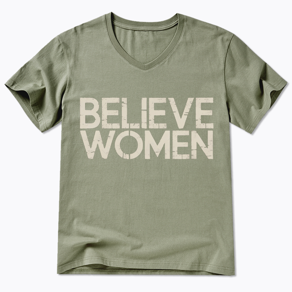 No Kings Protest V-Neck Classic T-Shirt