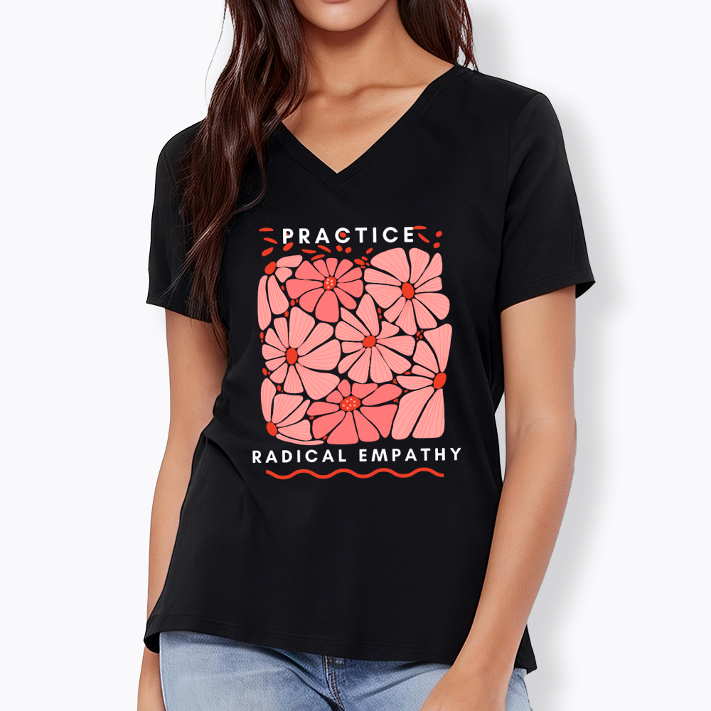 Practice Radical Empathy V-Neck Classic T-Shirt