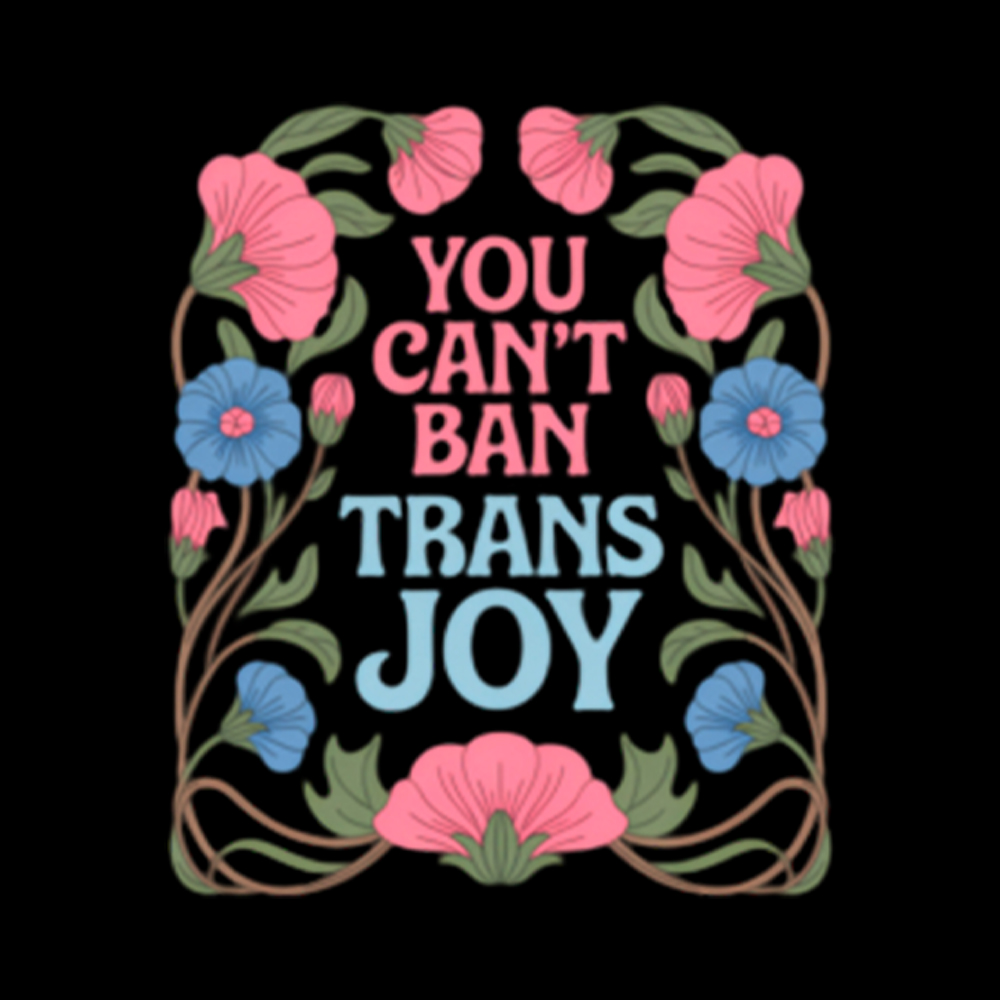 You Can't Ban Trans Joy Washed T-Shirt