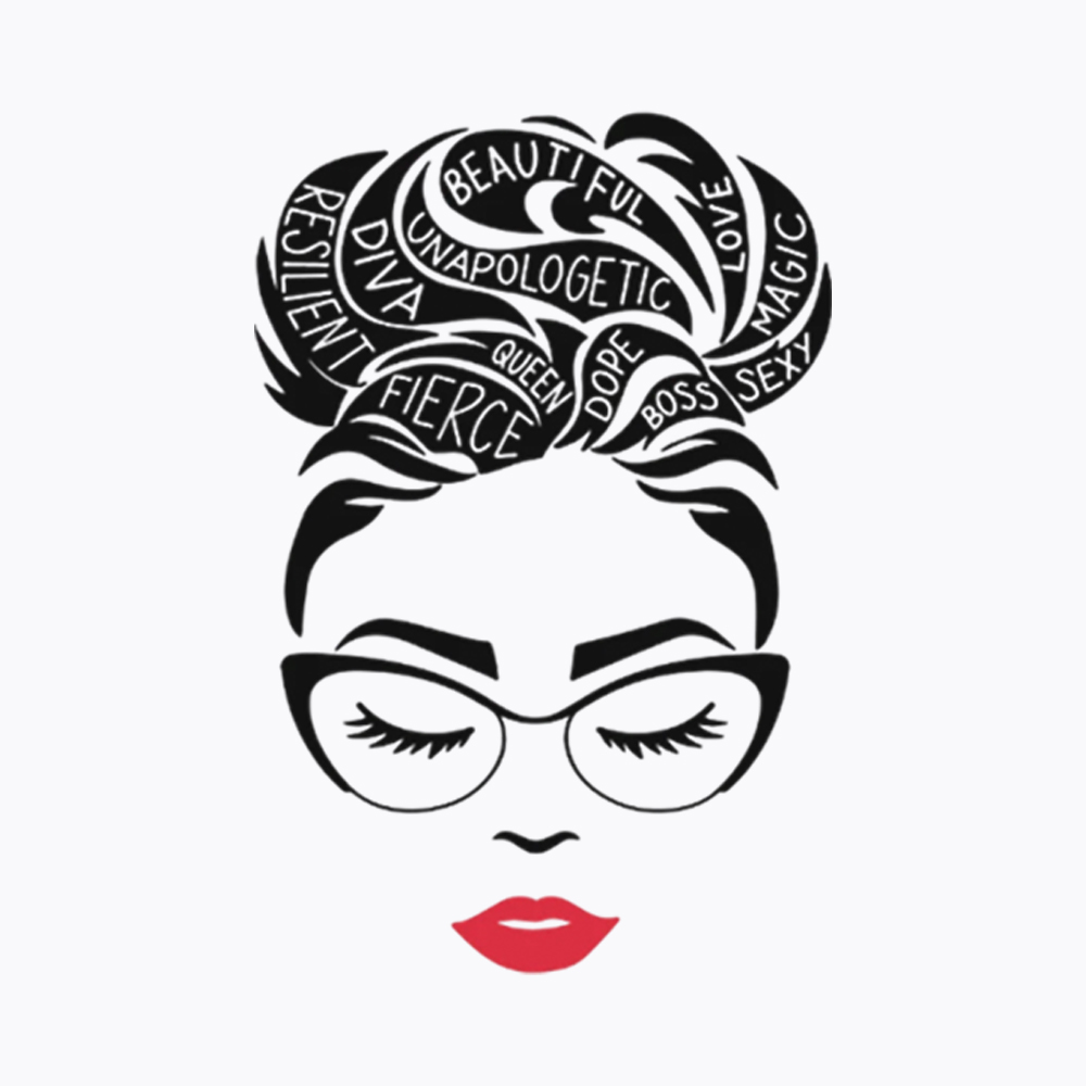 Black Queen Afro Woman Empowerment Classic T-Shirt