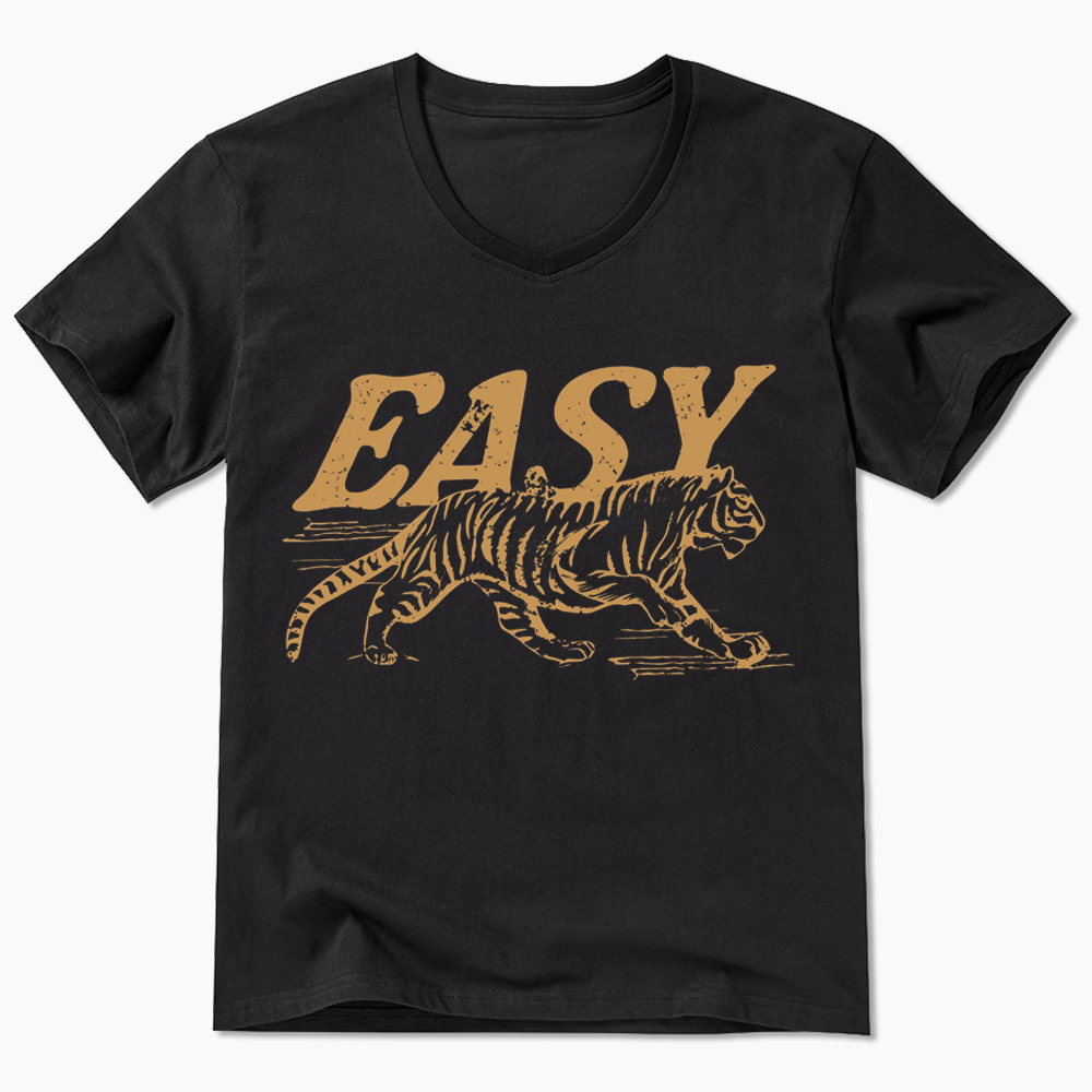 Easy Tiger V-Neck Classic T-Shirt