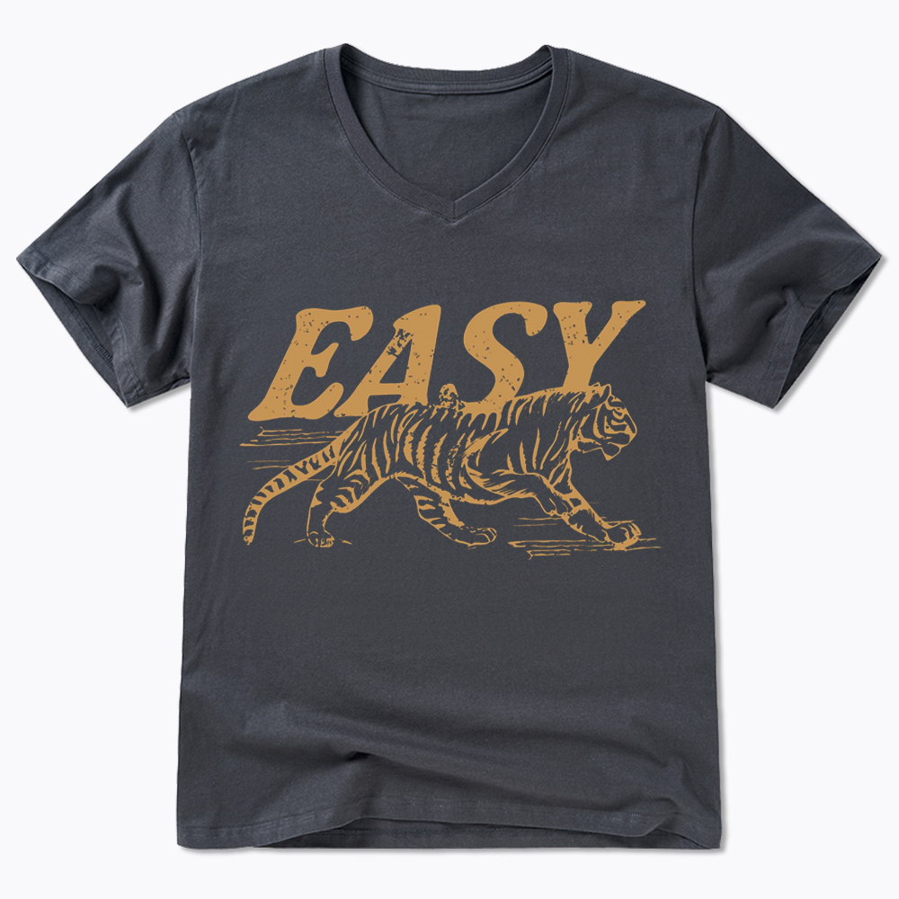Easy Tiger V-Neck Classic T-Shirt