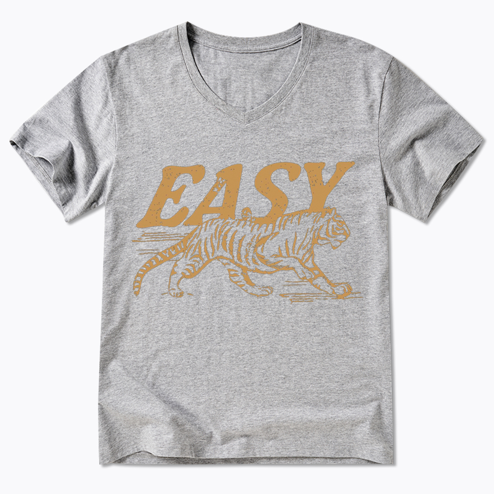 Easy Tiger V-Neck Classic T-Shirt