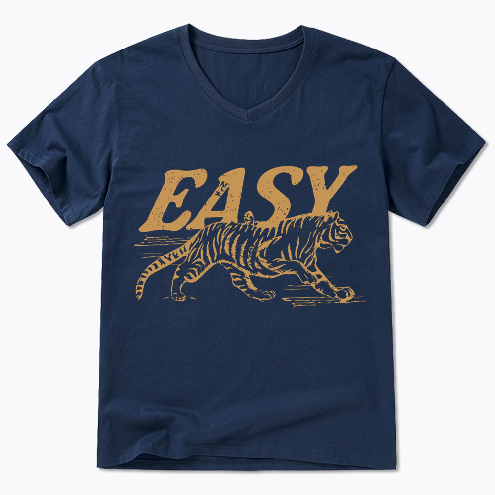 Easy Tiger V-Neck Classic T-Shirt