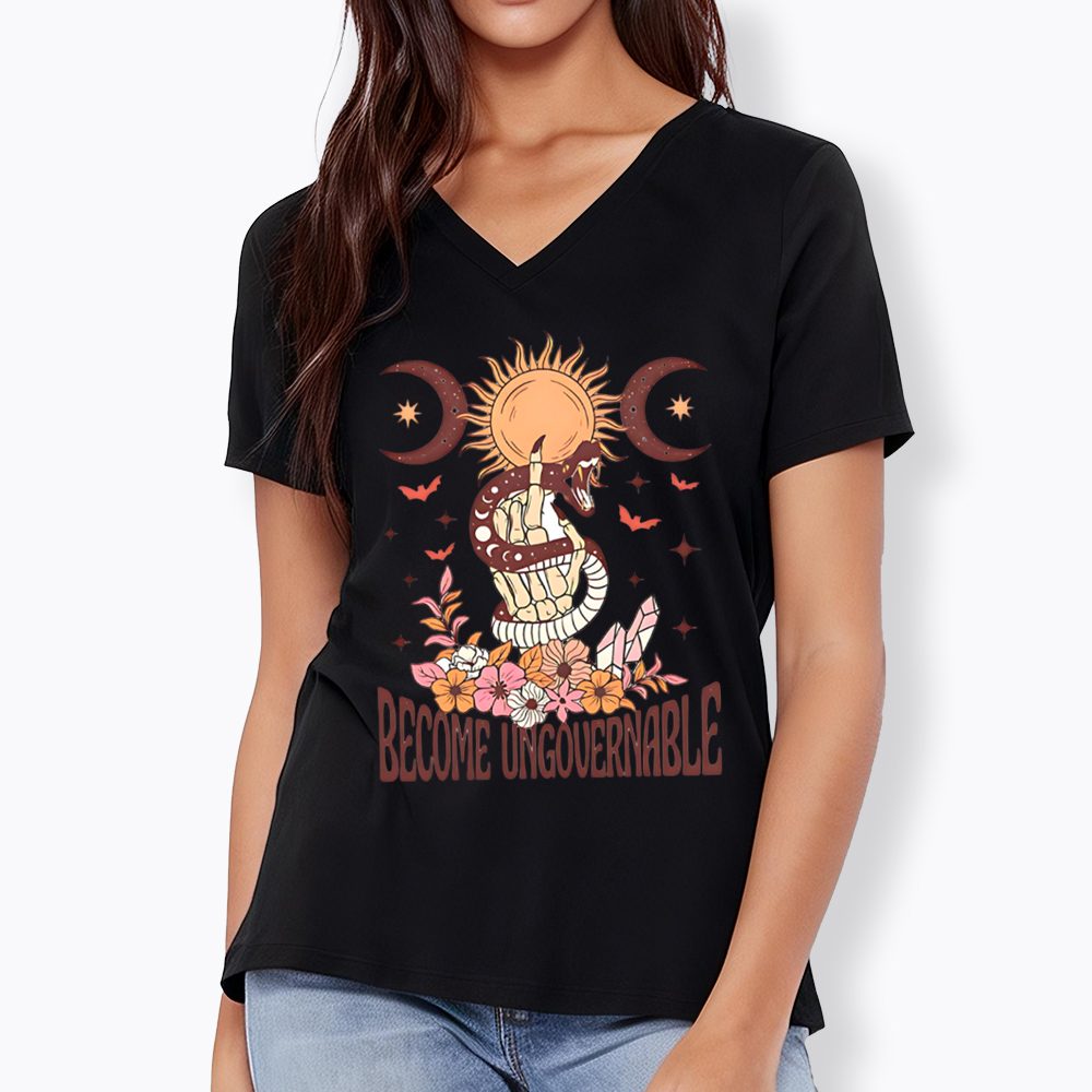 Become Ungovernable V-Neck Classic T-Shirt