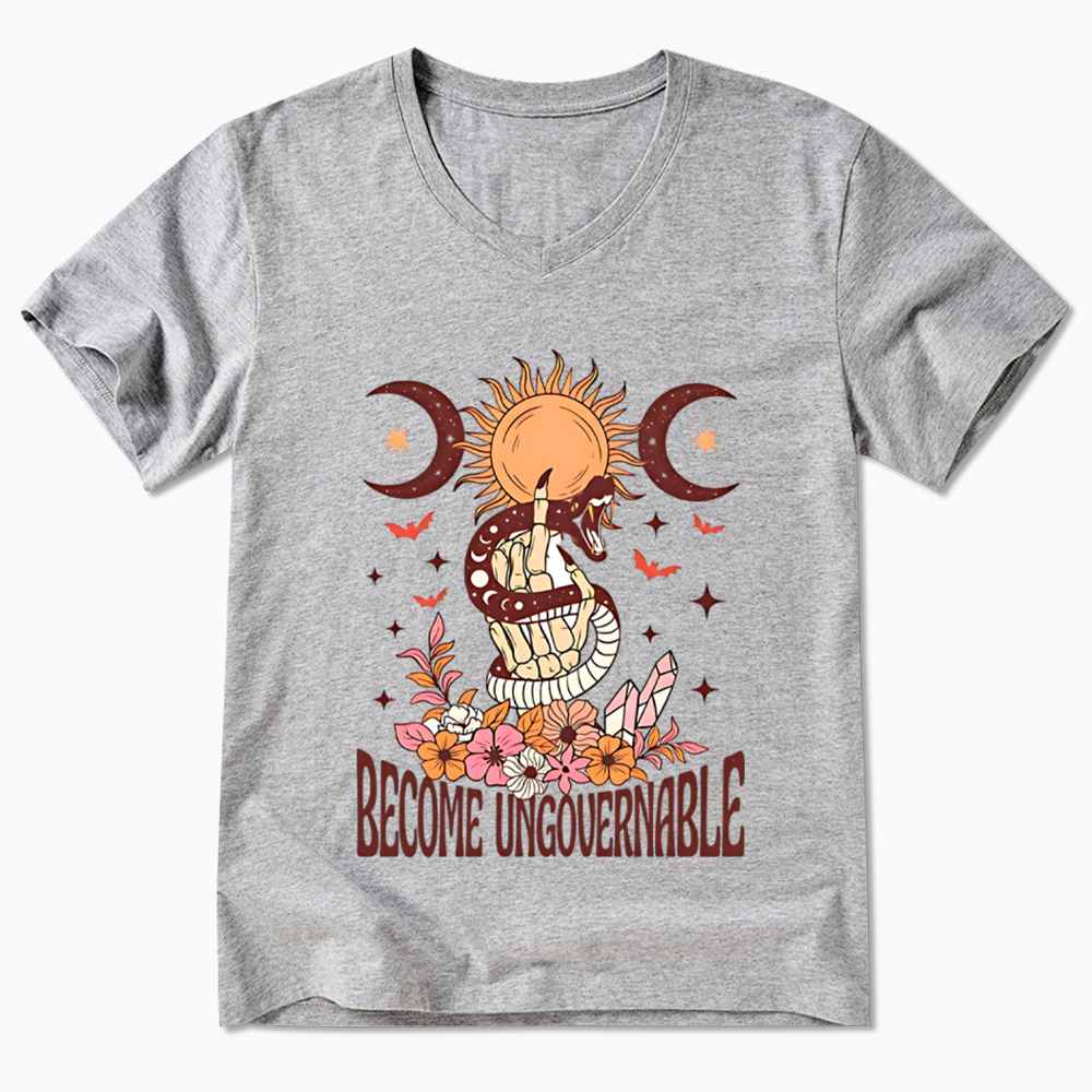Become Ungovernable V-Neck Classic T-Shirt