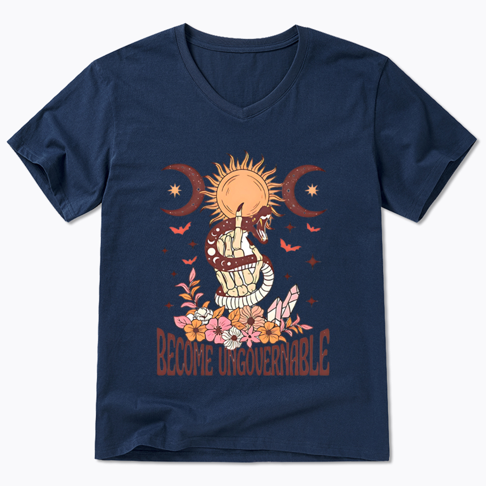 Become Ungovernable V-Neck Classic T-Shirt