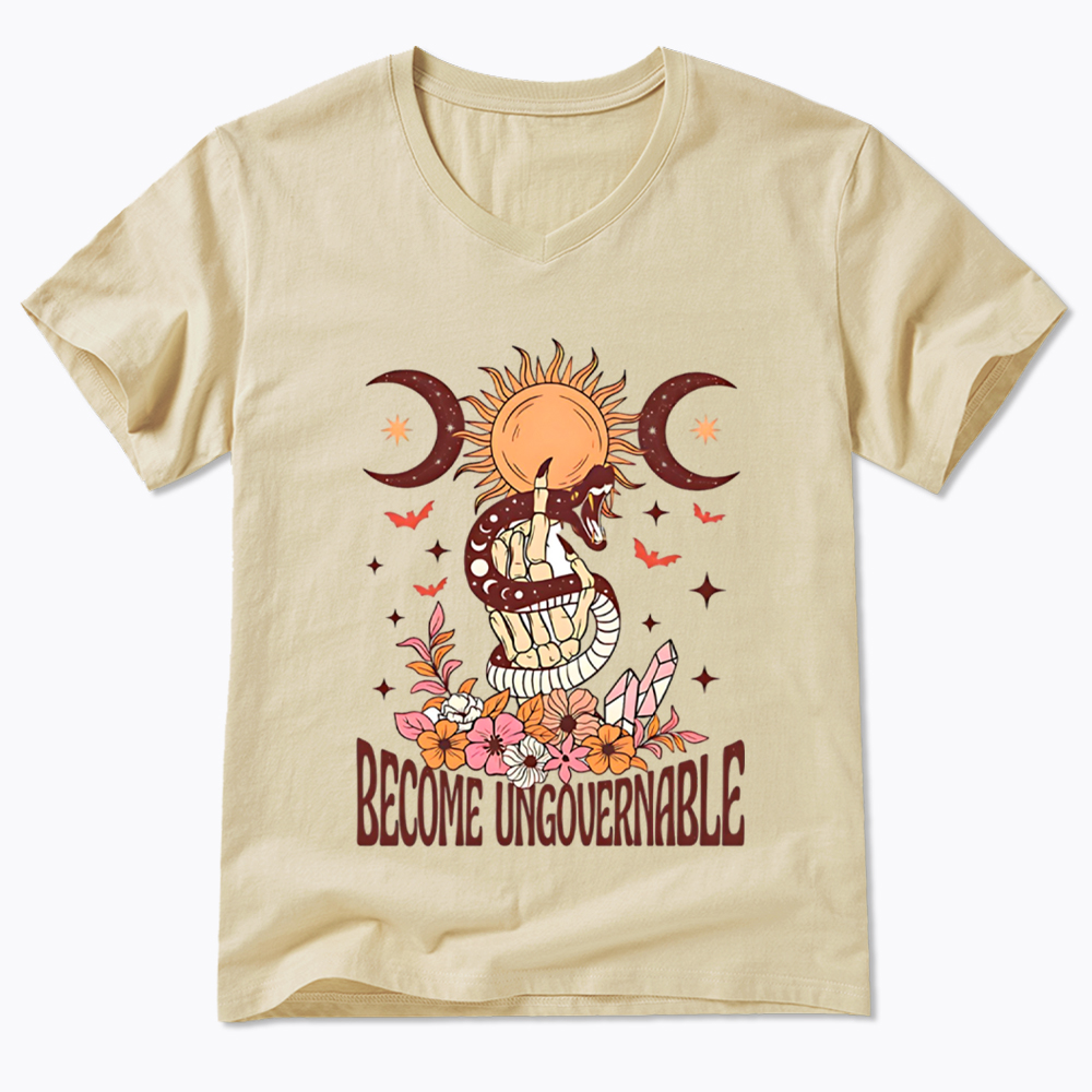 Become Ungovernable V-Neck Classic T-Shirt