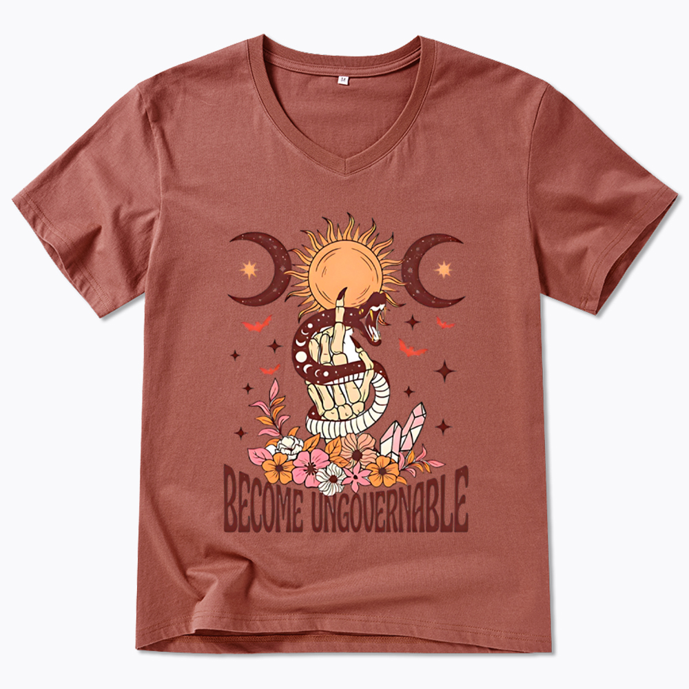 Become Ungovernable V-Neck Classic T-Shirt