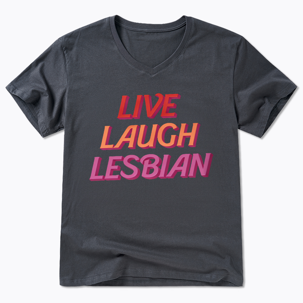 Live Laugh V-Neck Classic T-Shirt