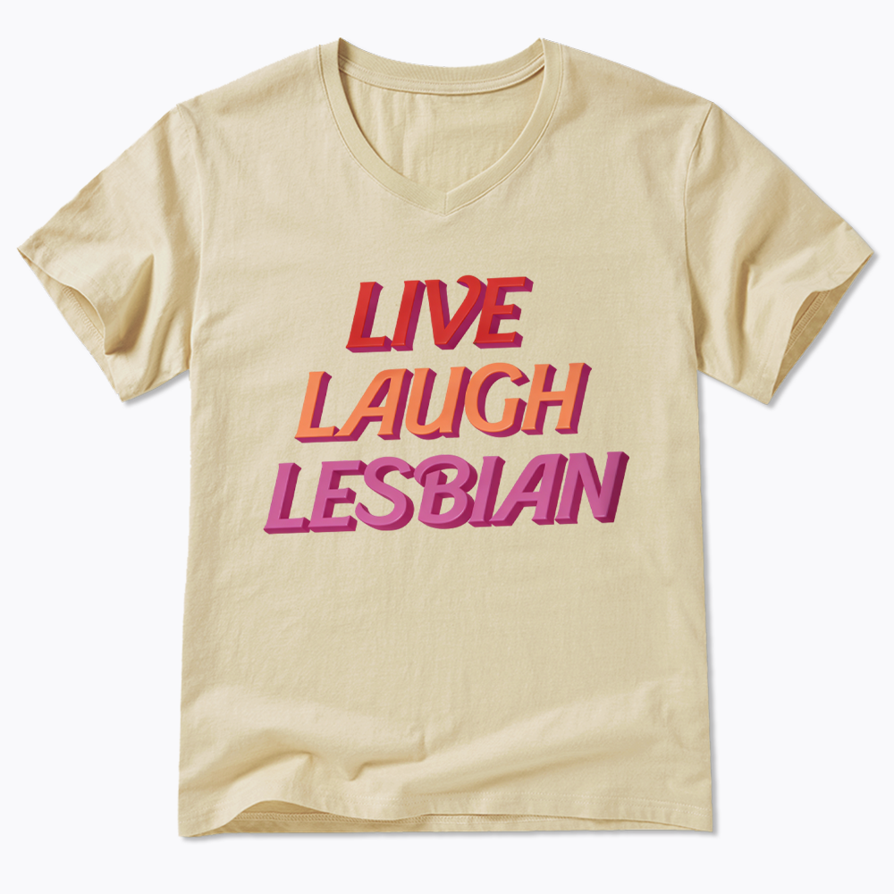Live Laugh V-Neck Classic T-Shirt