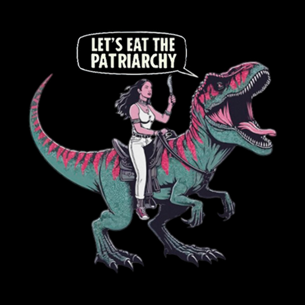 Eat The Patriarchy Washed T-Shirt