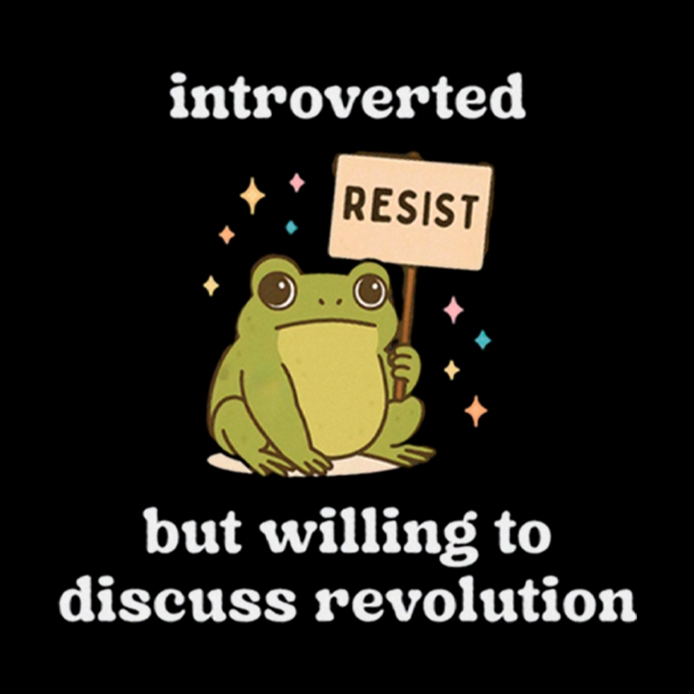 Introverted Resistance Frog Classic T-Shirt