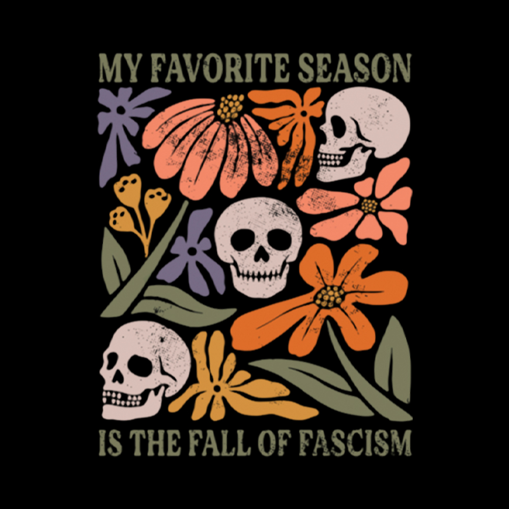 My Favorite Season Floral Skull Classic T-Shirt