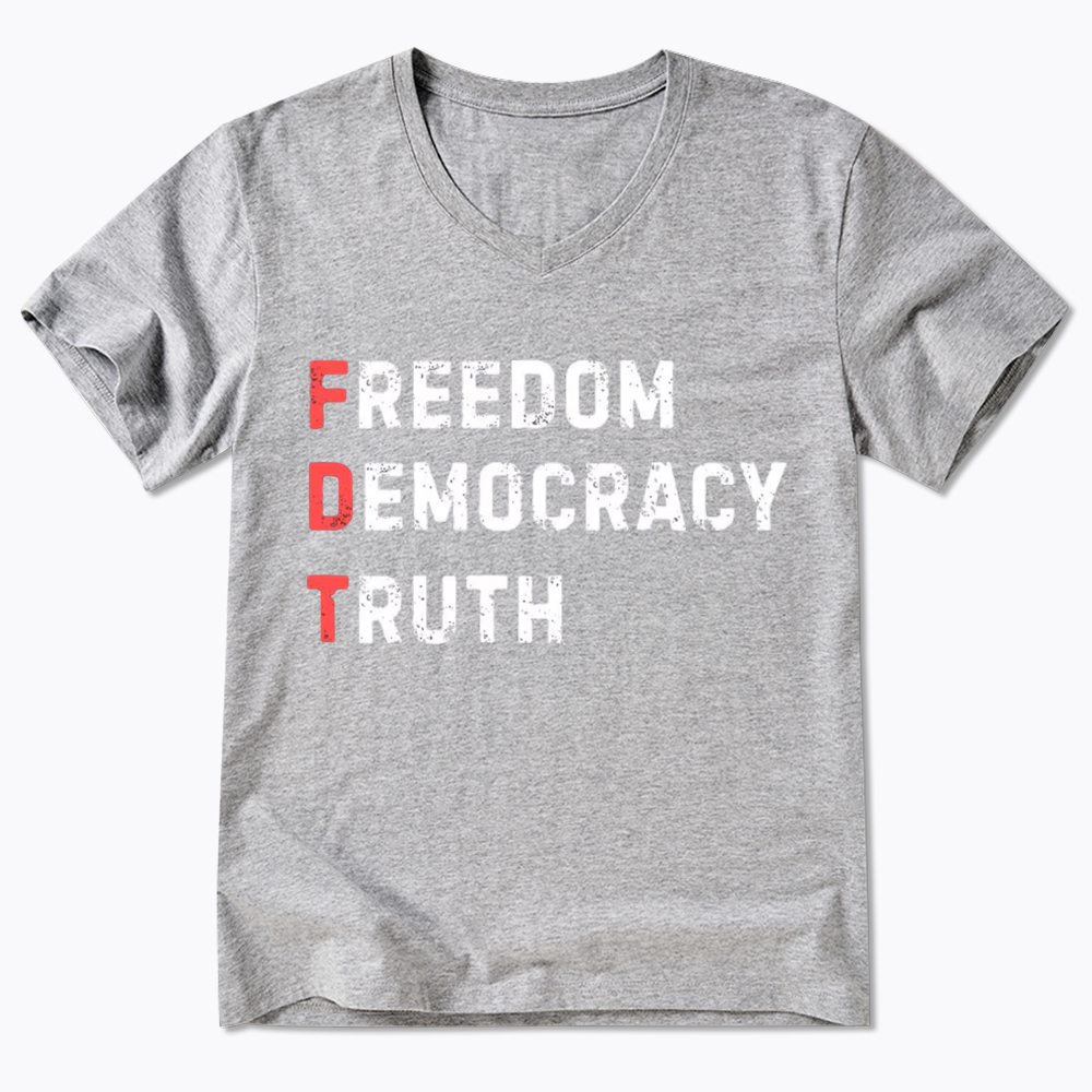 Freedom Truth  Hope V-Neck Classic T-Shirt