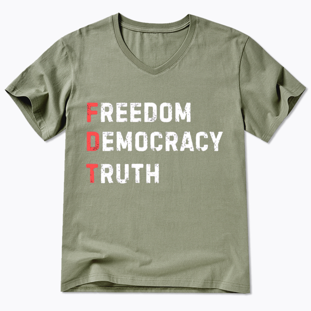 Freedom Truth  Hope V-Neck Classic T-Shirt