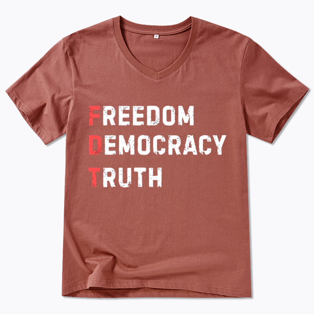 Freedom Truth  Hope V-Neck Classic T-Shirt