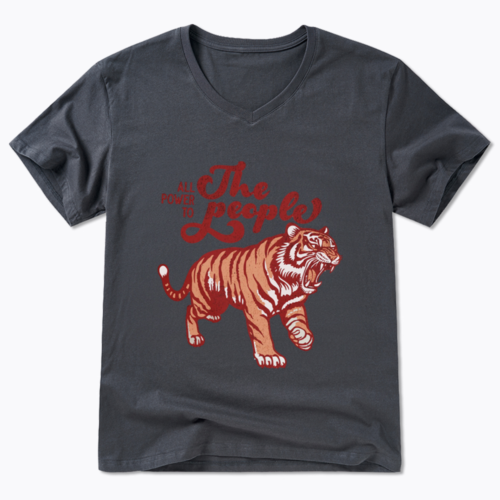 All Power To The People V-Neck Classic T-Shirt