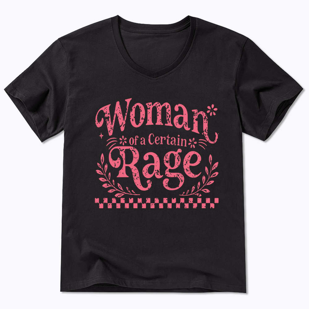 Woman of a Certain Rage V-Neck Classic T-Shirt
