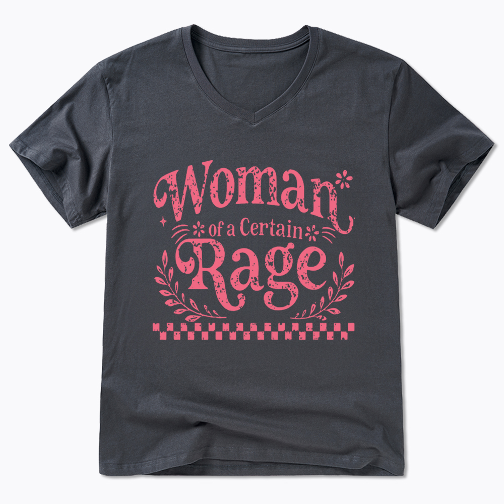 Woman of a Certain Rage V-Neck Classic T-Shirt