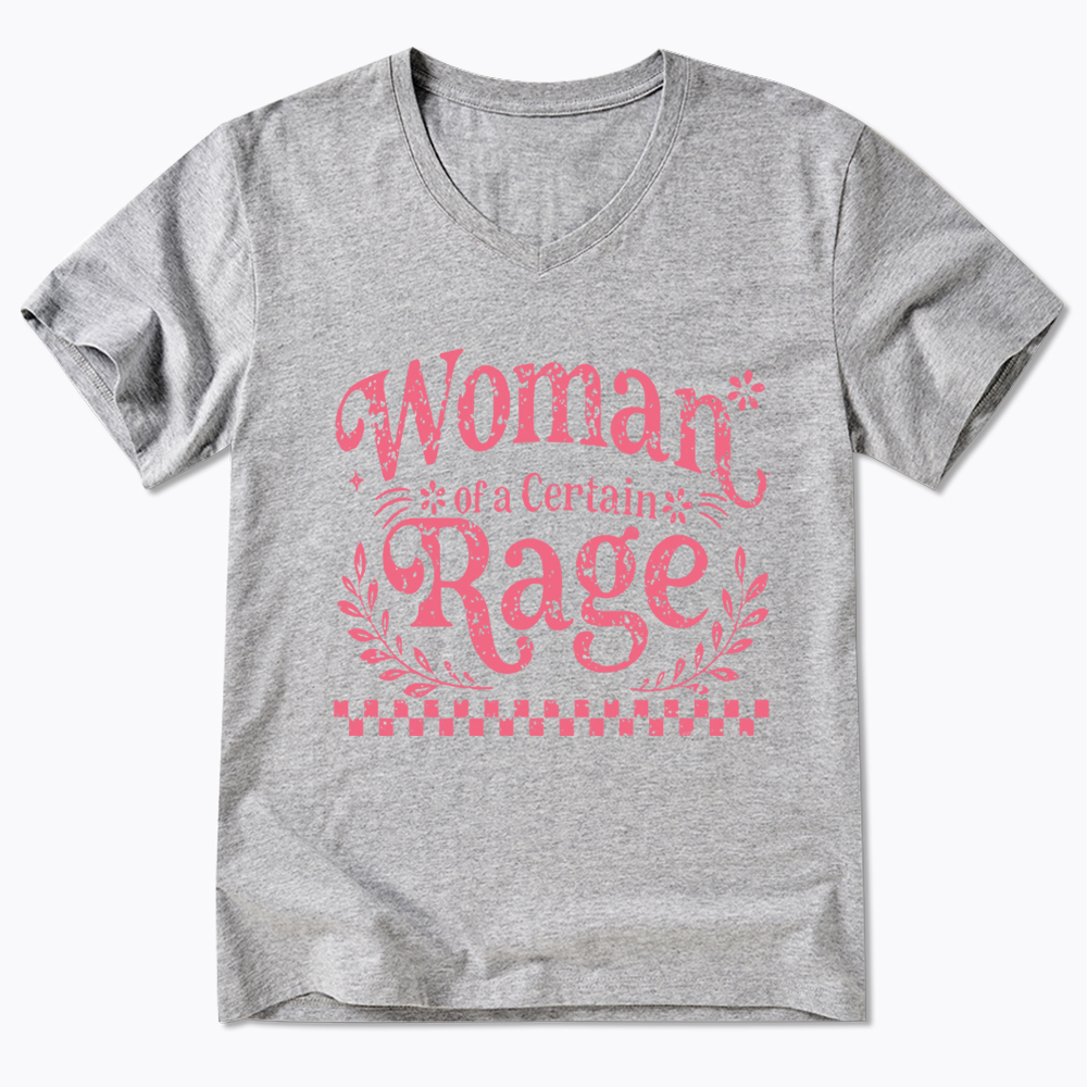 Woman of a Certain Rage V-Neck Classic T-Shirt